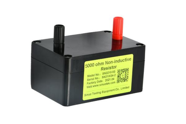 Cheap IEC 62368-1 Clause 5.4.11 Annex H 5000 Ω Non - Inductive Resistor for sale
