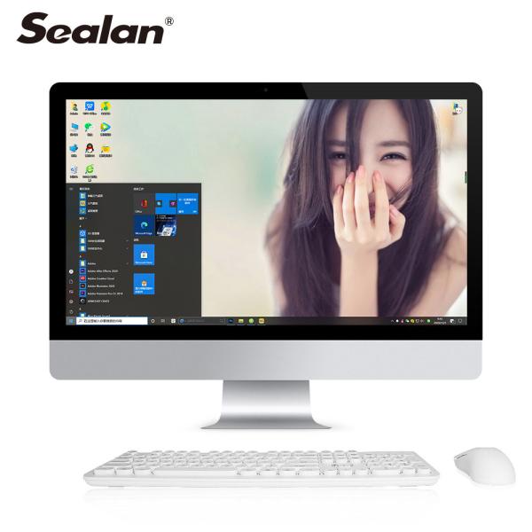 Cheap 27inch RAM 8GB SDD 480GB AIO Desktop Computer CPU I3 9100F For Students for sale