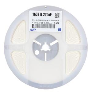 25V X7R 1608 Capacitor Ceramic Multilayer MLCC CL10B224KA8NNNC 220nF+/-10%