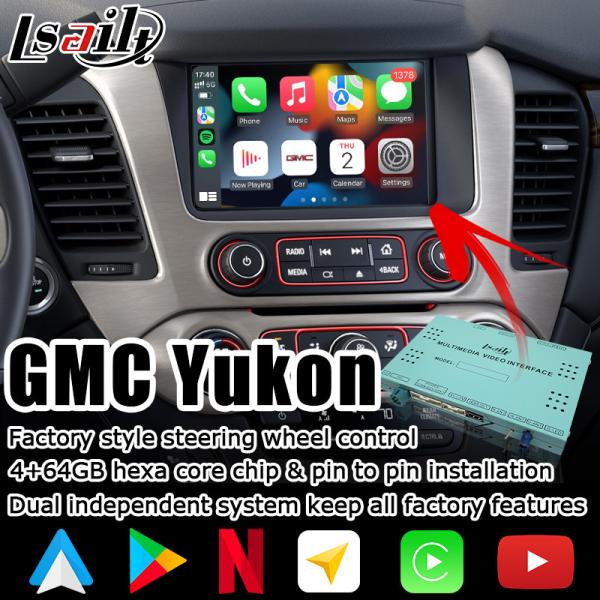 Cheap Android 9.0 Carplay Navigation Box Video Interface Box android auto For GMC Yukon Etc for sale