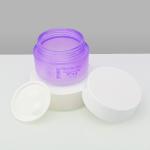 Best Free Sample 50ml Plastic Cream Jar With Lid Silk Screen wholesale