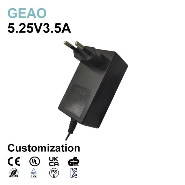 Cheap 5.25V 3.5A Wall Mounted Power Adapters For  Intelligent Window Cleaning Machine Physiotherapy Machine for sale