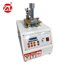 China Motor Drive Leather Friction Color Fastness Tester To Dry , Wet And Friction on sale