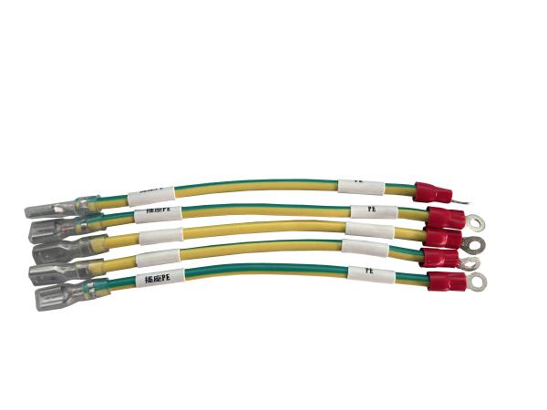 Cheap RV 2.5MM² yellow-green 100MM Insulated Electronic Wiring Harness Socket PE for sale