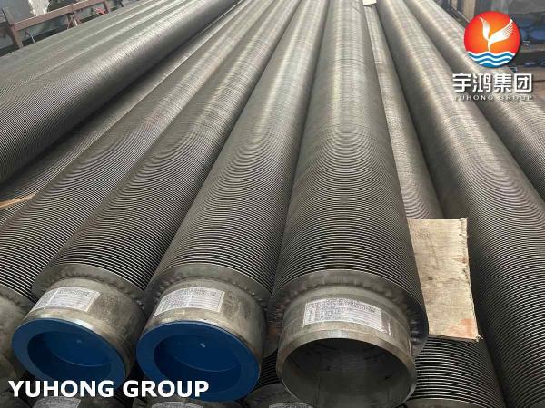 Cheap ASTM A312 TP304 HF Welding Fin Tubes With SS304 Fins Tubos Aletados for sale