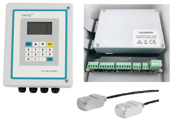 Cheap Clamp-on Data Logger Function Water Flow Meter for sale