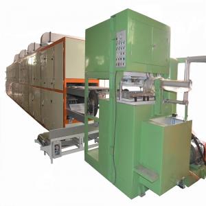 Best 2 Molds Paper Egg Tray Manufacturing Machine Environment Protect Reciprocating Type wholesale
