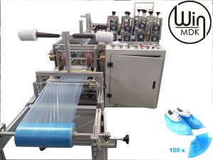 150pcs/Min HDPE Plastic Shoe Cover Making Machine Automatic
