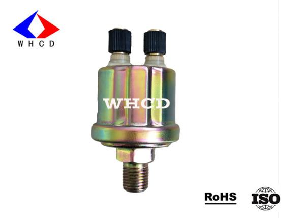 Cheap Color Zinc Plated Two Connector IP66 Generator Oil Pressure Sensor for sale