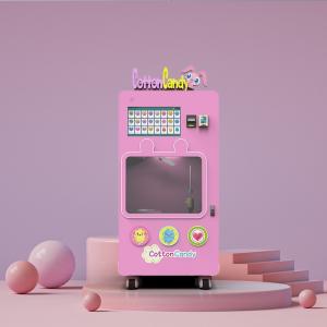 ROHS Coin Operated Cotton Candy Machine 2500W Real Time Monitoring