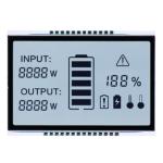 Customized segment screen Bluetooth speaker displays temperature, voltage,