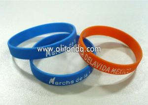 Best New product high quality fashion wristbands custom silicon bracelet ,silicone wristband, rubber band wholesale
