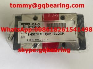 China Steel SHS25R1UU Linear Motion Bearings Linear Slide Block on sale