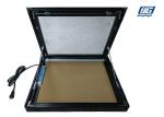 Best 50mm Thickness Framed Cork Board Lockable Illumination Black Painted Aluminum Frame wholesale