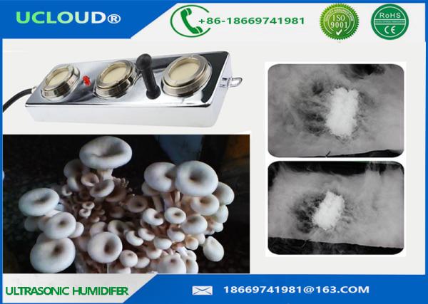 Cheap 3 Head Ultrasonic Mist Maker Ultrasonic Fog Maker For Mushroom Humidification for sale