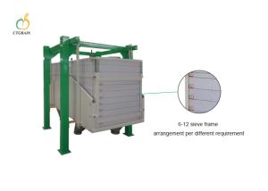 China 2.2kw 2530*1717*2270mm Grain Processing Equipment / Twin Section Sifter Machine on sale
