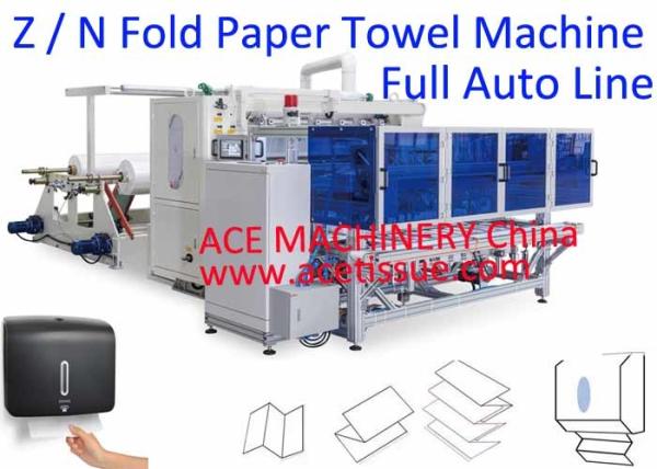 Cheap Automatic Z Fold Paper Towel Machine With Auto Transfer System for sale