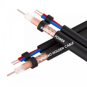 China 50 Ohm Solid Bare Copper Rg6 Coaxial Cable 1000 Ft For Satellite Receiver on sale