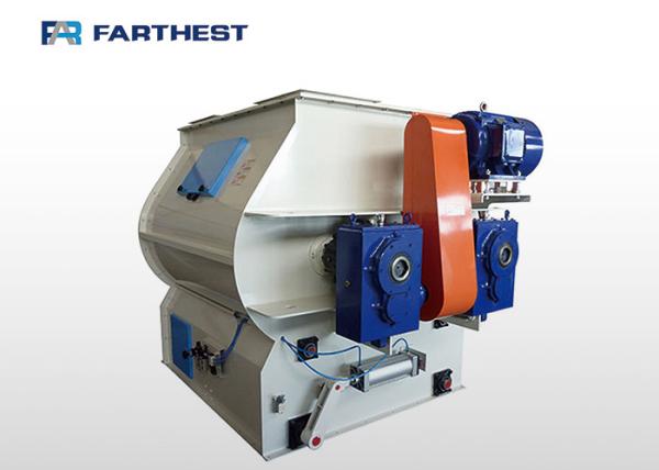 Cheap Horizontal Poultry Feed Mixing Equipment with Spraying System for sale