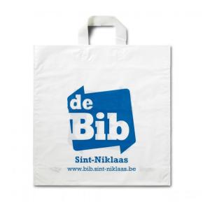 Best Soft Loop Handle Compostable Shopping Bags For Restaurants wholesale
