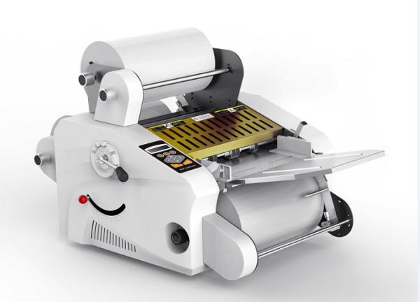 Cheap Electric Desktop  Roll To Roll Lamination Machine 70KG Heavy Duty for sale