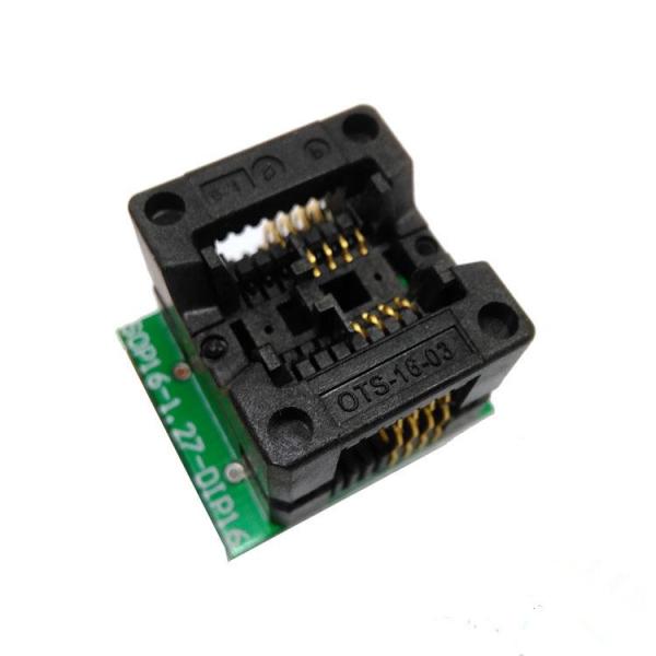 Cheap OTS16/28 -1.27-04 test socket adapter with PCB for sale