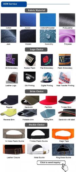 Popular Customized logos all kinds of crafts blank Military Cadet Cap sports snapback Hats Caps