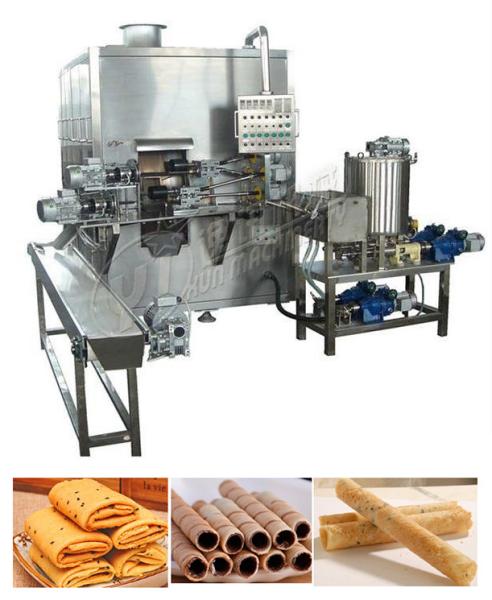 Cheap High Efficiency Cookie Forming Machine Eggroll Production Processing Line 50kg/H for sale