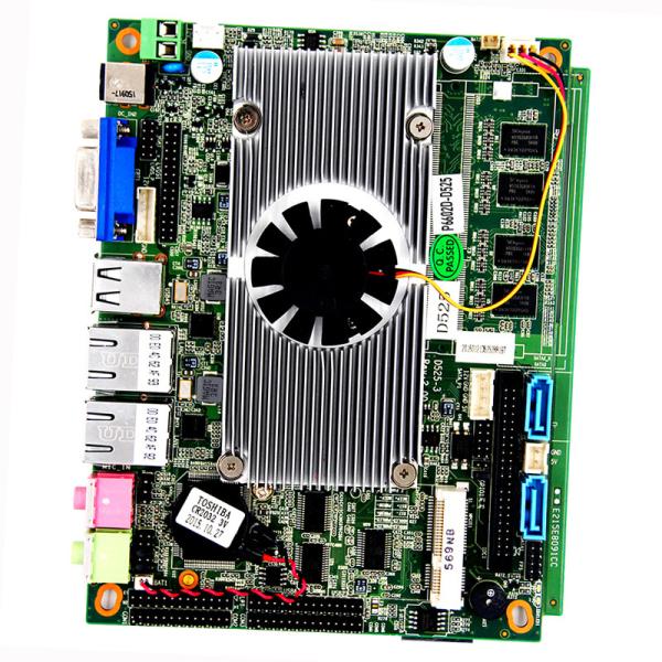 Cheap 3.5 inch D525 Mini Itx Motherboard Dual Lan 6 COM Onboard DDR3 for POS for sale