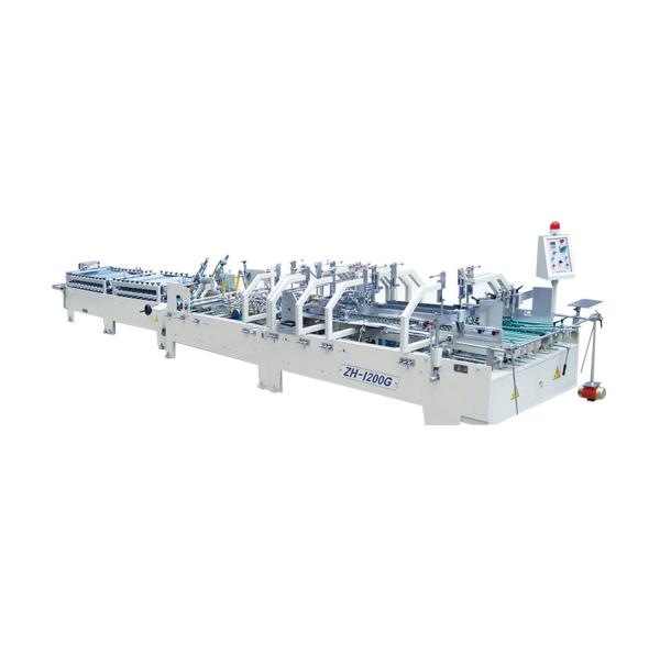 Cheap Automatic Crash-Lock Bottom Small Box Folder Gluer Machine for sale