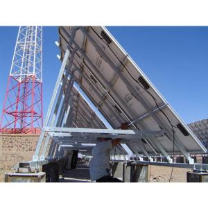Best Q235 Galvanized Steel Solar Panel Mounting Structure For Auto Part Industry wholesale