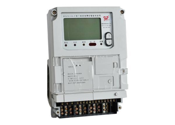 Cheap Three Phase Three Wire Lora Smart Meter Active Energy Measuring With Switch On / Off for sale