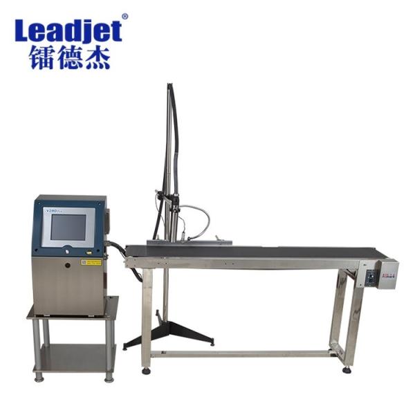 Cheap V280P Industrial Inkjet Date Code Printer For Bottle Cap To Prinmt  4 Lines Date Batch Number for sale