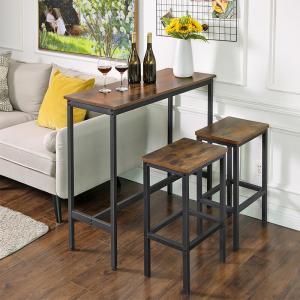 China Narrow Bar Table, Industrial Bar Table for Sale, Kitchen Table, Metal Frame Bar Table, Kitchen Furniture, ULBT10X on sale