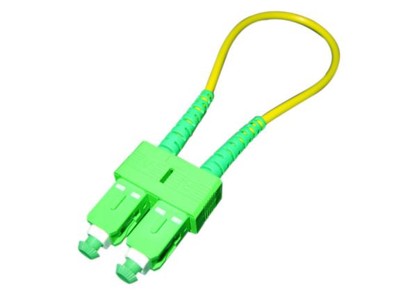 Cheap SC UPC APC Fiber Loopback for network components testing , customized for sale