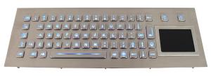 Best 70 Keys Rugged Backlit USB Keyboard With Touchpad Kiosk Keyboard wholesale