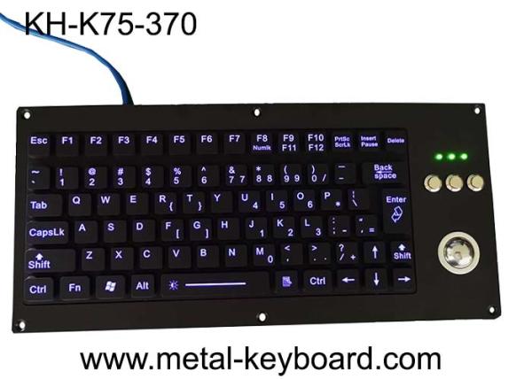 Cheap Trackball Mouse 75 Keys USB Silicone Keyboard IK10 for sale