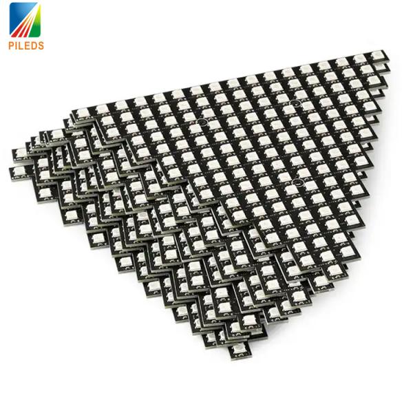 Cheap Ws2812 LED Matrix Panels Synchronization Control System With Wide Viewing for sale