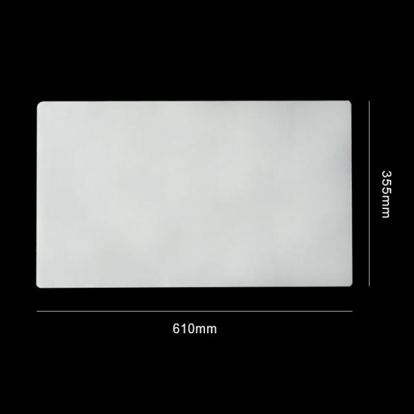 Cheap Polyester Anti Slip Playmat White Card Game Mat Printing Paint ROHS for sale