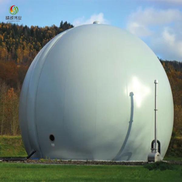 Cheap Customized Capacity Biogas Gas Holder With Vacuum Relief Valve for sale