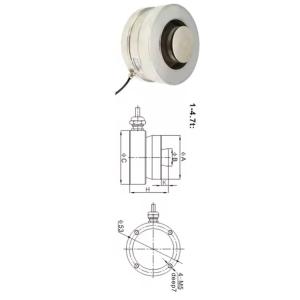 China Ruijia Ring Torsion Compression Press Machine Use Compression Force Sensor Load Cell 200 Ton on sale