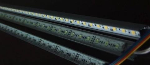 Cheap Waterproof SMD RGB LED Strip Light Flexible Lattice Scrolling LED Curtain Matrix Back for sale