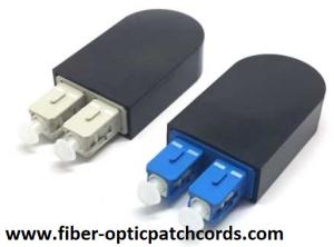 China SC UPC LC APC Fiber Optic Loopback OM3 OM4 with ROHS Certification on sale