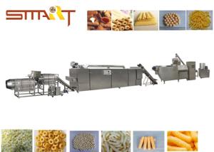 China Automatic Snacks Making Machine Stainless Steel Puff Chips Machine on sale