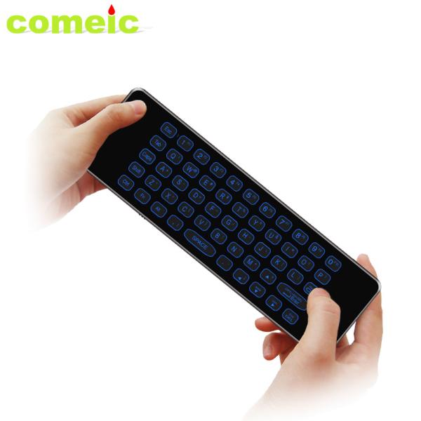 Cheap RF IR Remote Android Air Mouse Remote Controller With Rechargeable Lithium Battery for sale