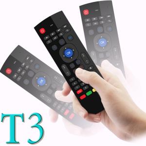 Best IR Learning Air Mouse Remote With Keyboard 15 Meters IR Operating Range wholesale