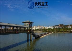 Best Simple Structure Floating Pontoon Bridge Elegant Appearance Solidly Longevity wholesale