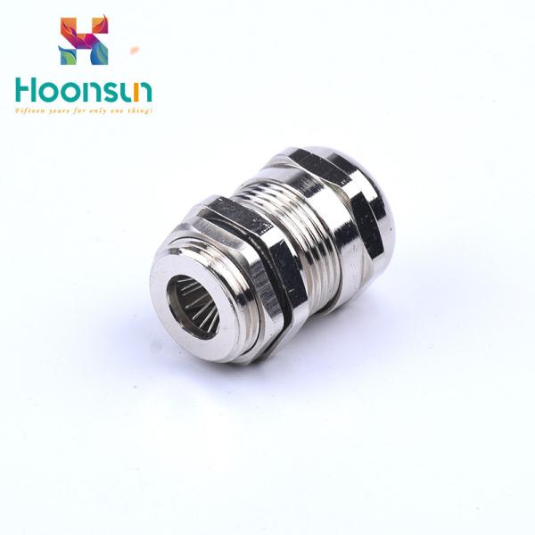 Cheap Shielding Spring Brass PA Claw EMC Cable Gland 18MM Thread for sale