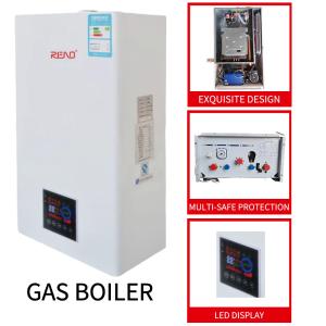 Stepless Gas Wall Mounted Boiler White Shell Wall Hung Condensing Boiler