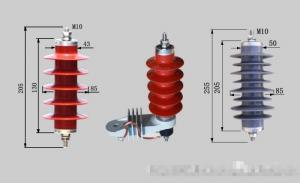 China Industrial 9kV Lightning Surge Protector , Lightning Arrester Used In Substation on sale